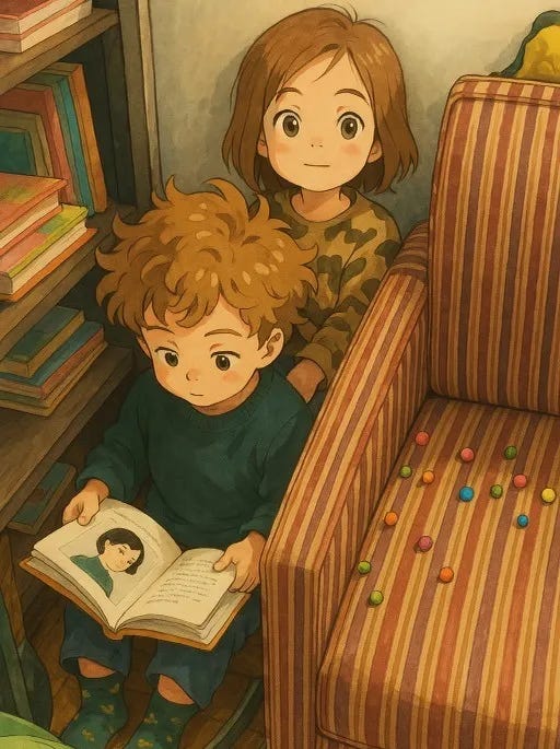 Children in Ghiblification