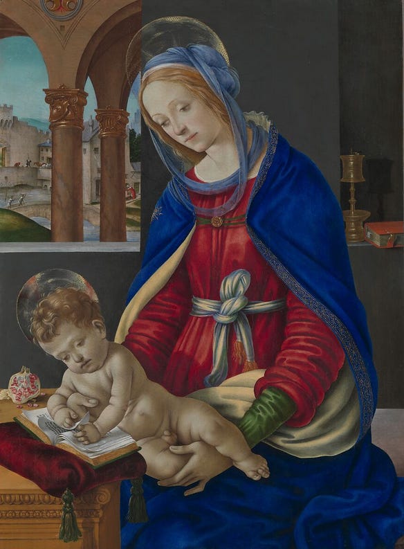Madonna and Child, by Filippino Lippi